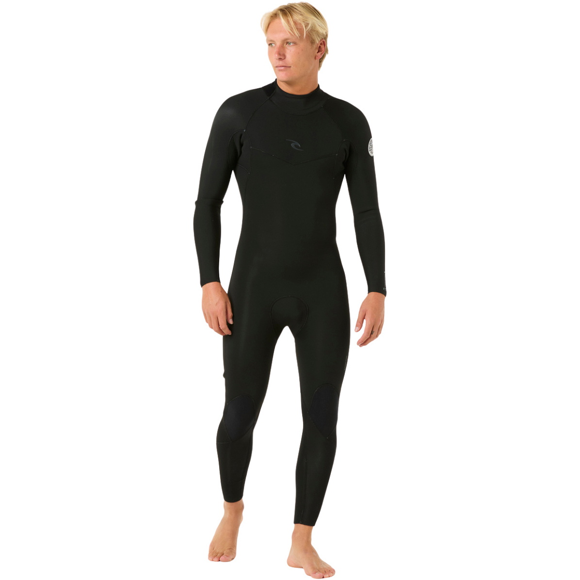 2026 Rip Curl Da Uomo Dawn Patrol 4/3mm Back Zip Muta 16TMFS - Black